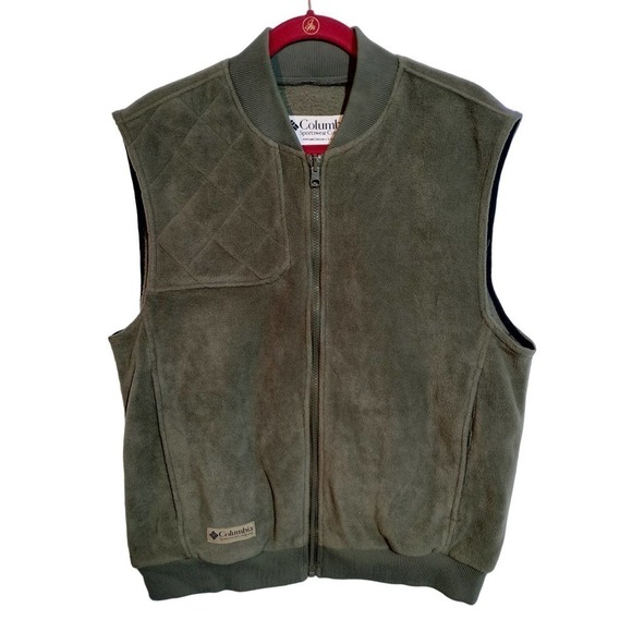 Columbia Other - Columbia green jacket vest with pockets men's medium